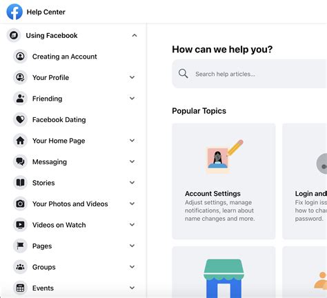 How to Contact Facebook for Account Help